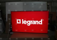 Световой короб (лайтбокс) для компании Legrand