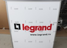 Промо-тумба  для компании Legrand