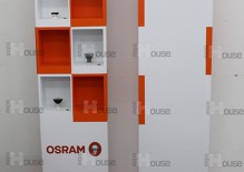 Демонстрационная стойка для компании OSRAM